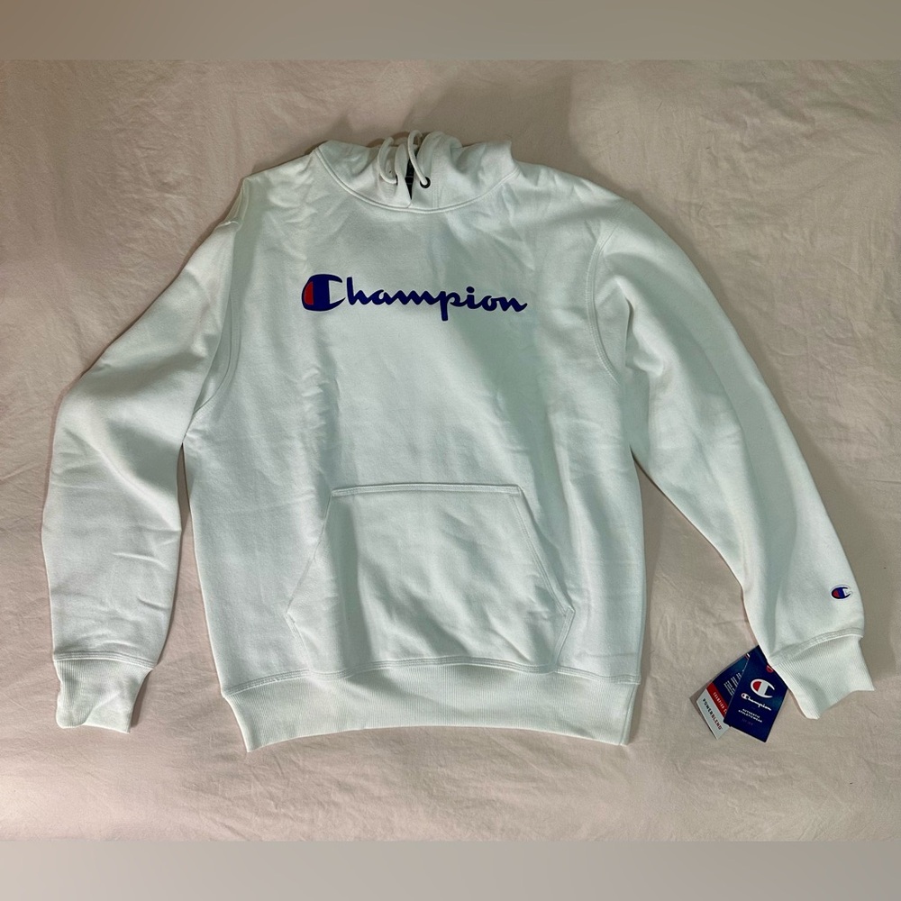 NWT Champion Men’s White Medium Hoodie